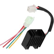 Resim 4 Wires Voltage Regulator Rectifier For Motorcycle Boat Motor Atv Gy6 50 150cc Scooter . 