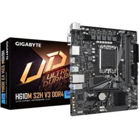 Resim Gıgabyte H610M-S2H-V3-DDR4 3200MHZ 1xvga 1xhdmı 2xdp 1xm.2 USB 3.2 Matx 1700P (12./13.ve 14.nesil Işlemci Uyumlu) 