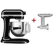 Resim Kitchenaid Artisan 5KSM70SHX 6.6 L Stand Mikser + 5KSMMGA Kıyma Aparatı 