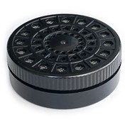 Resim Humidor Puro Kutusu Nemlendirici Haznesi Yuvarlak Abs 60x20 MM 