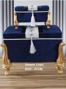 Resim Hasret Çeyiz Söz Nişan Bohça Gelin Damat Çeyiz Sandık 2li 0118l 