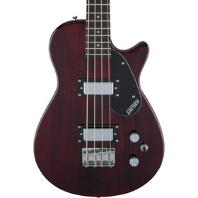 Resim Gretsch G2220 Electromatic Junior Jet Bass II Short-Scale 4 Telli Bas Gitar - Walnut Satin / Laurel 