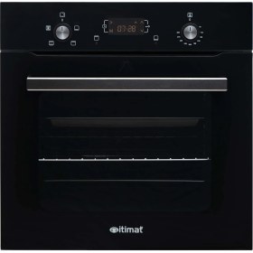 Resim Itimat AF500 70LT Turbo Fan Siyah Dijital Ankastre Fırın 