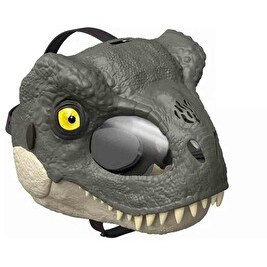 Resim Jurassic World Rebirth Işıklı - Sesli T-Rex Dinozor Maskesi Figür Oyuncak JCH04 