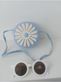 Resim pempem bandana Kız bebek / cocuk çanta gözlük takimi 