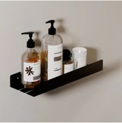 Resim Hzm Collection Modern, Estetik Tasarım Metal Duş Rafı Paslanmaz Modern Metal Duş Rafı Metal Banyo Rafı 
