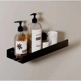 Resim Hzm Collection Modern, Estetik Tasarım Metal Duş Rafı Paslanmaz Modern Metal Duş Rafı Metal Banyo Rafı 