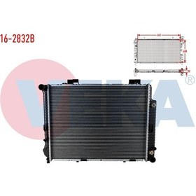 Resim Veka-16-2832b - Su Radyatoru Brazıng Mercedes E Class W210 E 