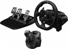 Resim G G923 Driving Force Yarış Direksiyonu + Shifter Vites Seti (Logitech Türkiye Garantili) 