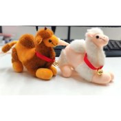 Resim OEMG Yeni 1 Adet Dört Inç Iyi Şanslar Karikatür Peluş Oyuncak Bebek Anahtarlık Sevimli Bebek Anahtar Küçük Kolye Seti (Yurt Dışından) 