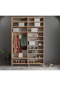 Resim Açelya Portmanto Vestiyer Meşe M8-160 cm 