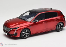 Resim 1:18 OTTO 2022 Peugeot 308 GT Red 