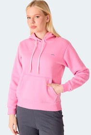 Resim Slazenger MISTY I Kadın Kapüşonlu Pembe Sweatshirt 