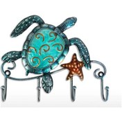 Resim Padalink El Yapımı Demir Kaplumbağa Duvar Kanca - Anahtar, Kolye Ve Dekoratif Nesneler İçin Asma Aleti, Hayvan Severlere Özel Hediye 