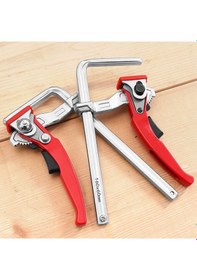 Resim Lemestar Endüstriyel Çelik Ratchet Rail Klipsi - Ahşap İşleri İçin Güçlü Tutma, Kayma Engeli Ve Uzun Ömürlü Tasarım 