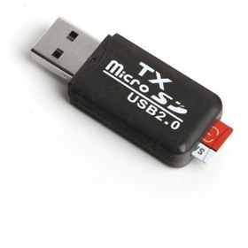 Resim TX Acucr204 Usb 2.0 Siyah Harici Kart Okuyucu 