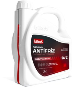 Resim Bilkat Ba900191 Organik Antifriz Kırmızı -56 3 Lt 