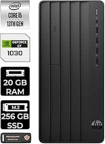 Resim HP PRO TOWER 290 G9 E8T2W9ES566 i5 13500 20GB RAM 256GB SSD GT1030 4GB W11P MASAÜSTÜ BİLGİSAYAR 