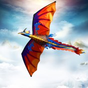 Resim 1 adet 9KM DWLIFE Büyük Ejderha Kite, 139.7x157.48cm Naylon Kumaş, Başlangıçlar için Evrensel, Plaj, Park, Festivaller dahilinde Bayram, Bahar Festivali, April Fools' Günü, Emek Günü, Ejderha Tekne Festivali için İdeal 