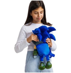 Resim Sonic 45 Cm Pelüş Figür Sırt Çantası Son7020 