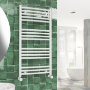 Resim Sanica Havlupan Düz Beyaz 16 Borulu 500x1000 Mm 