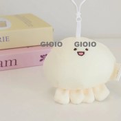 Resim Silver1 Yeni Iyi Şanslar Maskot Peluş Bebek Kolye Sevimli Küçük Ejderha Karikatür Bebek Çanta Çekicilik Anahtarlık Küçük Kolye (Yurt Dışından) 