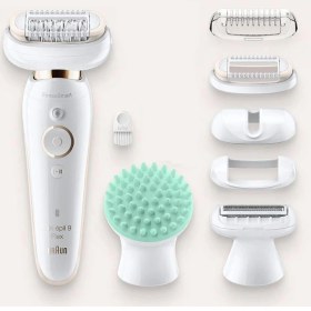 Resim Braun SE9020 Flex Sensosmart Islak Kuru Epilatör Beyaz 