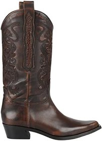 Resim Kahverengi Bayan Kovboy Çizmesi (Tax) 