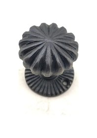 Resim Antika Tarz Dekoratif Pirinç Açarlı Kapı Babası - 50mm, Oksit 