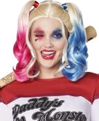 Resim neararsanbizden Suicide Squad Harley Quinn Kostüm Peruk 