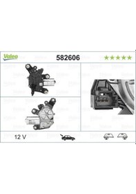 Resim Valeo - Dacia Duster 2010 Ve Sonrası Arka Cam Silecek Motoru 