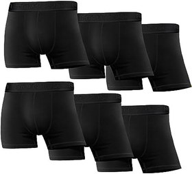 Resim 6'lı Kutu Premium Likralı Erkek Boxer 