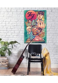 Resim Foo Fighters Ahşap Tablo 4mm 