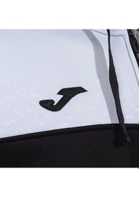 Resim Siyah - Gri - Beyaz Joma Erkek Futbol Eşofman Üstü Crew V Zip-up Hoodie 103087.111 Siyah 