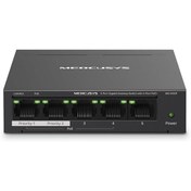 Resim Yıldızan MS105, 5-Port Gigabit Desktop Switch with 4-Port PoE+ 1171935 