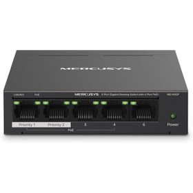 Resim Yıldızan MS105, 5-Port Gigabit Desktop Switch with 4-Port PoE+ 1171935 