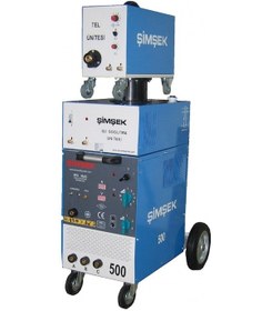 Resim Şimşek M5002S 500 A Su Soğutmalı Gazaltı Kaynak Makinesi 