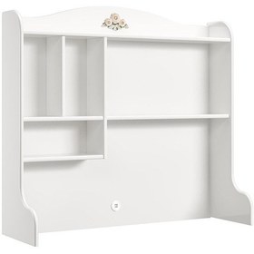 Resim Meltem Kids Prestij Beyaz Çalışma Masası Üst Modül Beyaz 