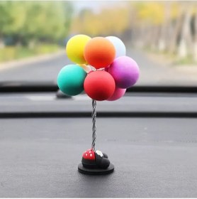 Resim Dianziye Mavi Renkli Oto İç Dekorasyon Figürü, Araba Paneli Figürü, Yapişkan Tabanlı Oto Aksesuarı 