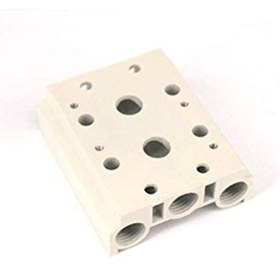Resim Valf Pleyti / Manifoltlari 1/4" 4V210 Serisi 5/2 Valf Için 200M-10F 