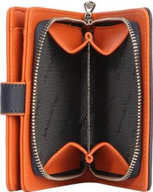 Resim Cengiz Pakel Kadın Mini Boy Çıt Çıt Detaylı Cüzdan 65315 - Siyah/kırmızı 65315-lacivert/kiremit Çok Renkli 