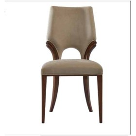 Resim Bengimobilya Sandalye Zus039 Modern Yumuşak Sırtlık Model Vizon Nubuk Kumaş Or 