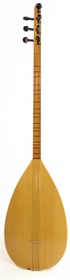Resim Turkish Mahogany Short Neck Saz Baglama 