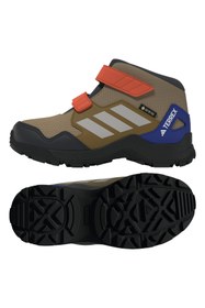 Resim adidas Koyu Bej Erkek Çocuk Outdoor Bot JS2094 TERREX SKYCHASER MID GTX CF 