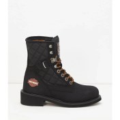 Resim Harley Davidson 025M100031 New Worker Erkek Bot - Siyah Deri 