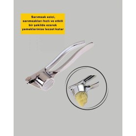 Resim MiraLive Metal Sarımsak Ezici 