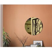 Resim 2mm Yuvarlak Ayna Pleksi Altın Daire Kesim Pleksi Ayna 