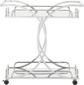 Resim Carmela Paslanmaz Metal&cam Servis Arabası 