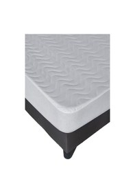 Resim Altın Karma Kapitoneli Sıvı Geçirmez Fitted Alez 220x200 Cm Çift Kişilik Alez Beyaz 