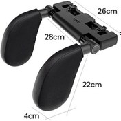 Resim Dancemonkey Araba Kafa Yastığı Seyahat - Kırmızı, Araba Yolculuğu İçin 